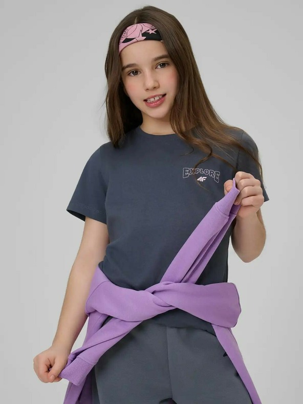 4F Тениска за момичета 4F