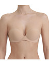 DIM ADHESIVE BRA - Самозалепваща се push-up сутиен - телесен