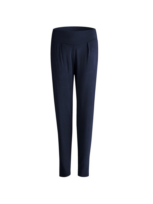 Nur Die NUR DIE BAMBUS RELAX PANTS - Дамски бамбукови панталони - синя