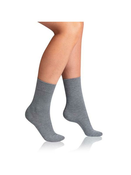 Bellinda BAMBUS LADIES COMFORT SOCKS - Дамски бамбукови чорапи - сива