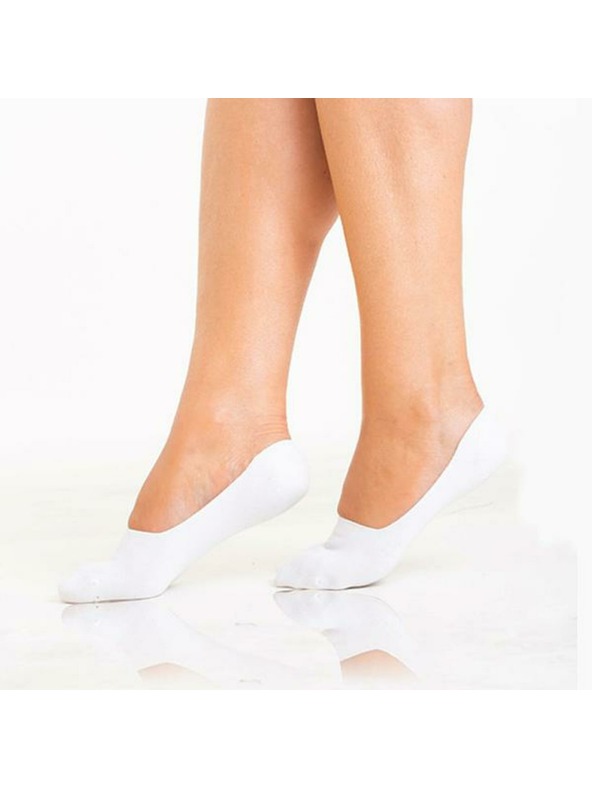 Bellinda INVISIBLE SOCKS - Невидими чорапи за спортни обувки - бяла