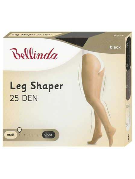 Bellinda LEG SHAPER 25 DEN - Стягащ чорапогащник - черна