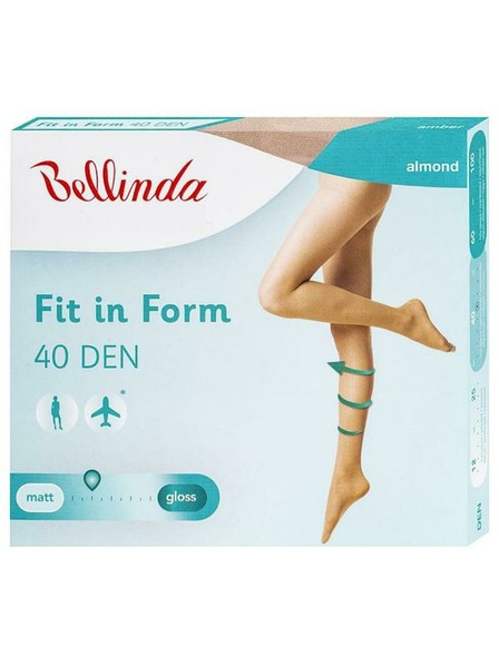 Bellinda FIT IN FORM 40 DEN - Чорапогащи за уморени крака - бадем