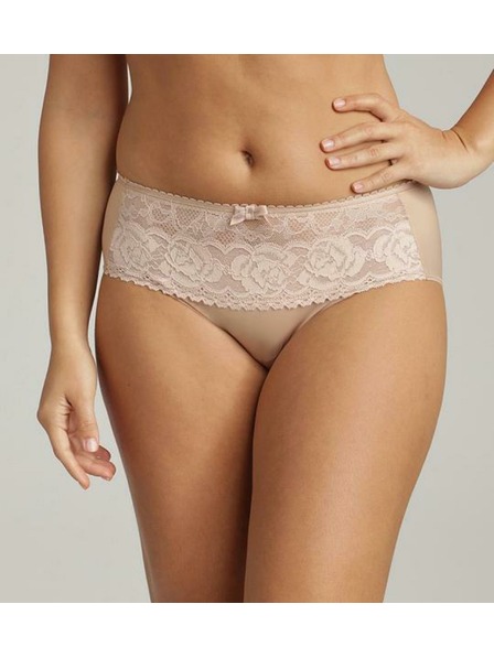 Playtex PLAYTEX RCS FLOWER ELEGANCE MIDI BRIEF - Дамски дантелени бикини - телесно