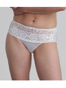 Playtex PLAYTEX RCS FLOWER ELEGANCE MIDI BRIEF - Дамски дантелени бикини - бяло