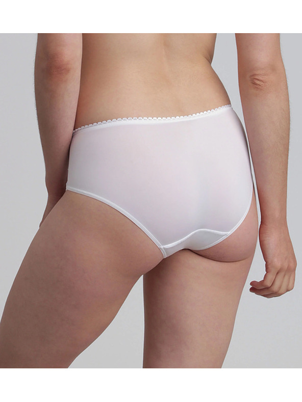 Playtex PLAYTEX RCS FLOWER ELEGANCE MIDI BRIEF - Дамски дантелени бикини - бяло