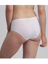 Playtex PLAYTEX RCS FLOWER ELEGANCE MIDI BRIEF - Дамски дантелени бикини - бяло