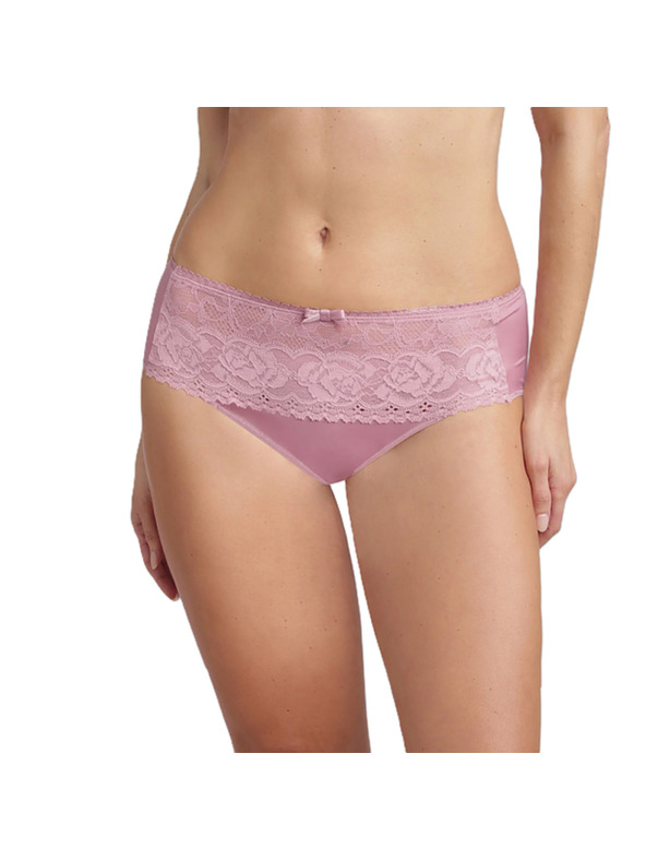 Playtex PLAYTEX RCS FLOWER ELEGANCE MIDI BRIEF - Дамски дантелени бикини - розово