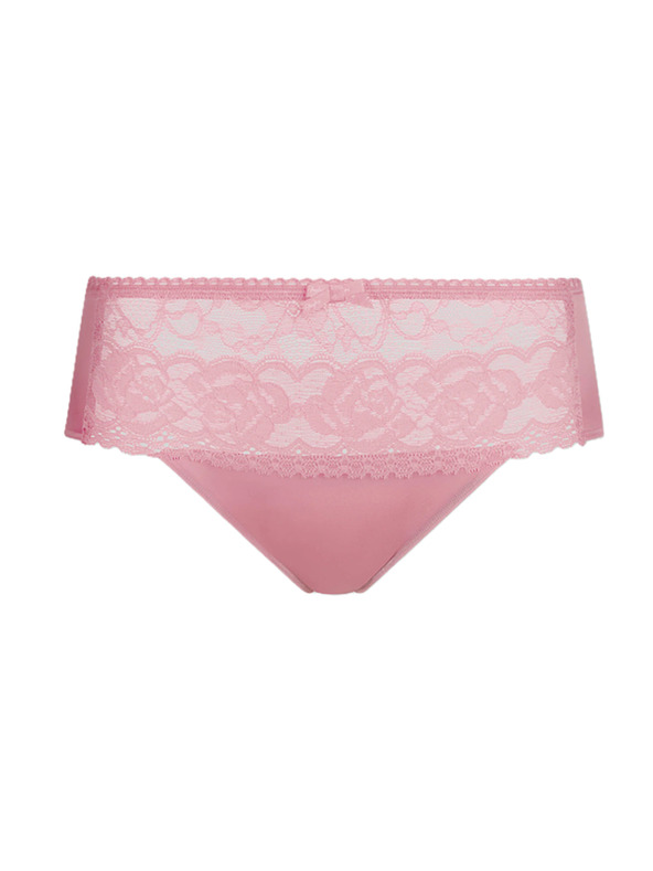 Playtex PLAYTEX RCS FLOWER ELEGANCE MIDI BRIEF - Дамски дантелени бикини - розово