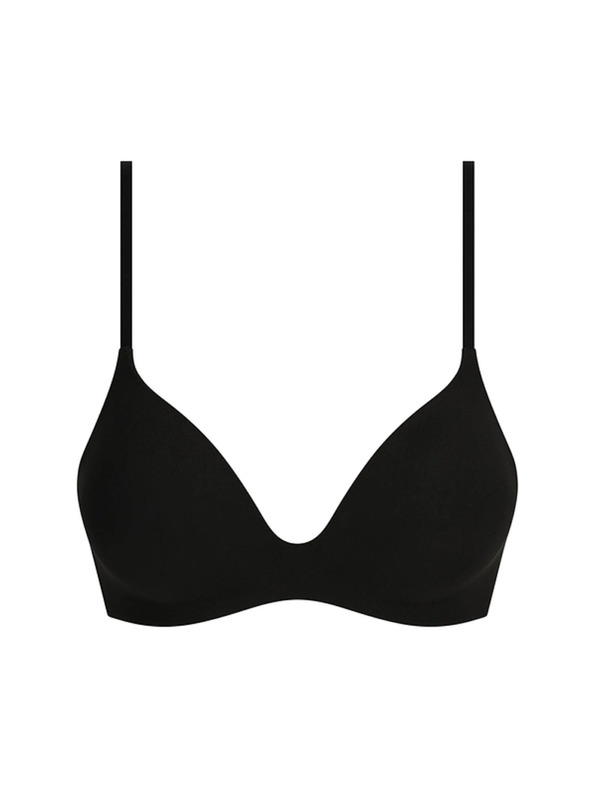DIM DIM INVISIBLE WIRELESS PADDED BRA - Дамски сутиен без костец - черен
