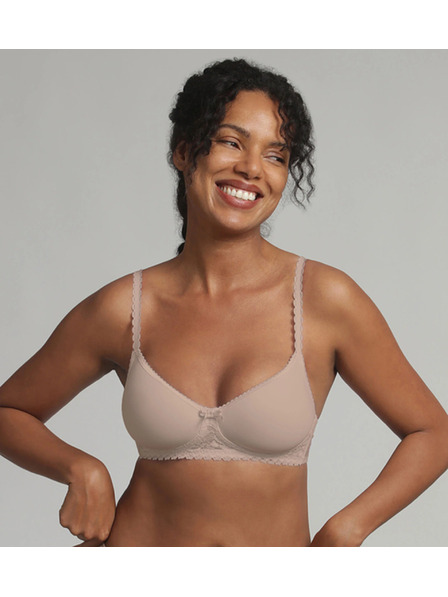 Playtex PLAYTEX RCS WIREFREE PADDED BRA - Дамски сутиен без костец - телесен