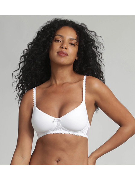 Playtex PLAYTEX RCS WIREFREE PADDED BRA - Дамски сутиен без костец - бял
