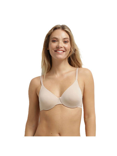 DIM DIM INVISIBLE UNDERWIRE FULL CUP BRA - Дамски бюстхалтер с косточка - телесно