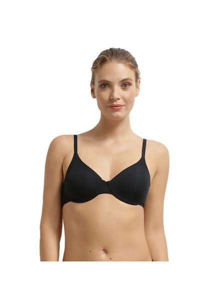 DIM DIM INVISIBLE UNDERWIRE FULL CUP BRA - Дамски бюстхалтер с косточка - черно