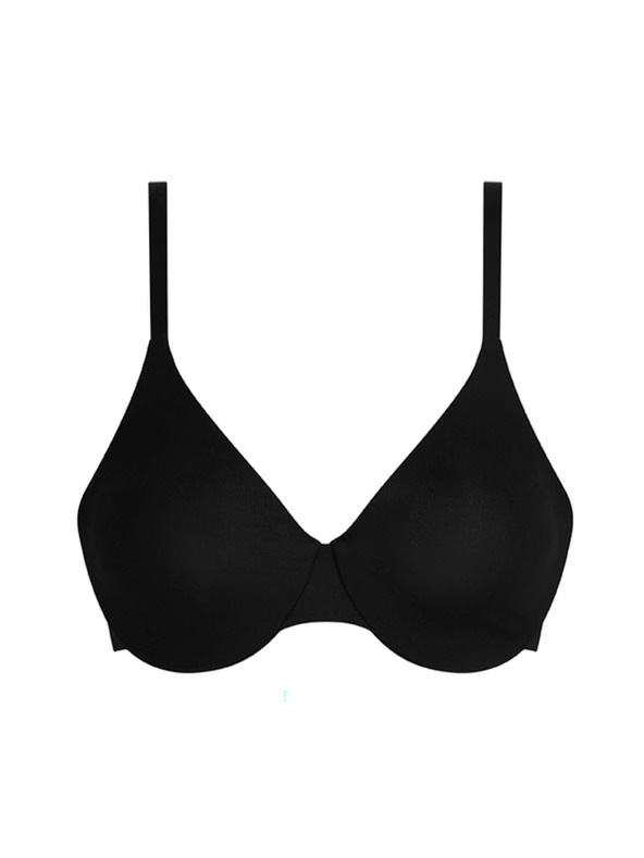 DIM DIM INVISIBLE UNDERWIRE FULL CUP BRA - Дамски бюстхалтер с косточка - черно