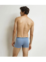 DIM DIM GOTS COTTON STRETCH BOXER 3x - Мъжки боксерки от биологичен памук 3 бр. - сиво - синьо - черно