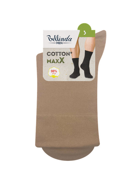 Bellinda COTTON MAXX MEN SOCKS - Мъжки памучни чорапи - бежово