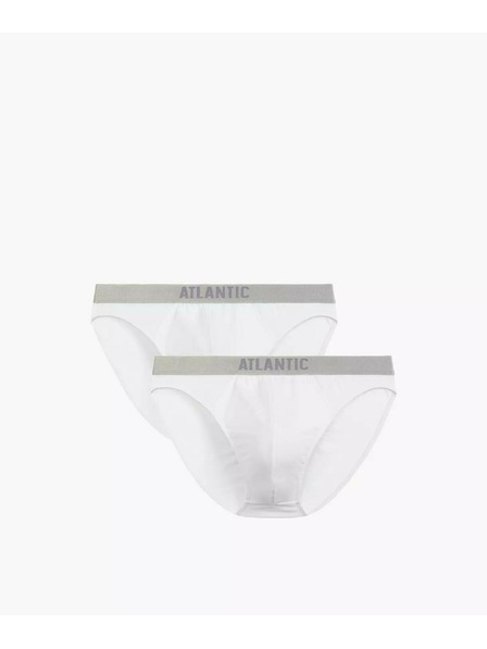 Atlantic Мъжки приляган боксерки ATLANTIC - бели