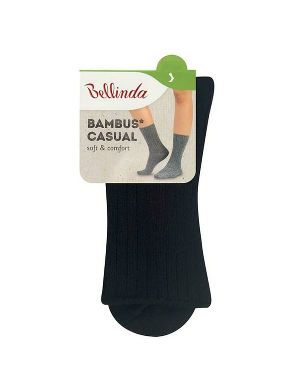 Bellinda BAMBUS CASUAL SOCKS - Зимни бамбукови чорапи - черни