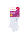 Bellinda COTTON IN-SHOE SOCKS 2x - Дамски къси чорапи 2 чифта - бяла