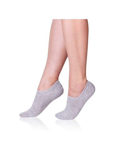 Bellinda BAMBUS SNEAKER SOCKS - Дамски невидими чорапи - сива