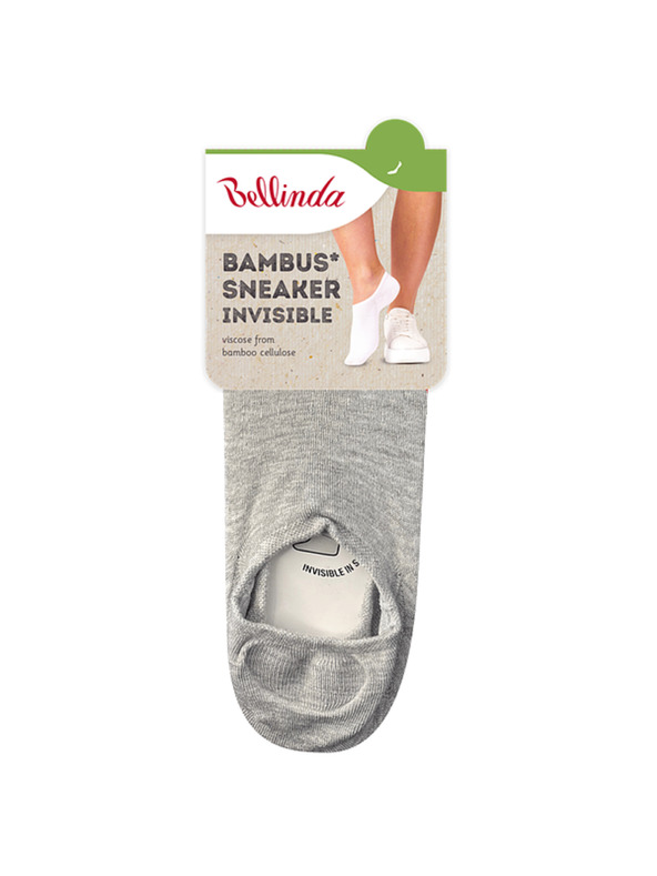 Bellinda BAMBUS SNEAKER SOCKS - Дамски невидими чорапи - сива