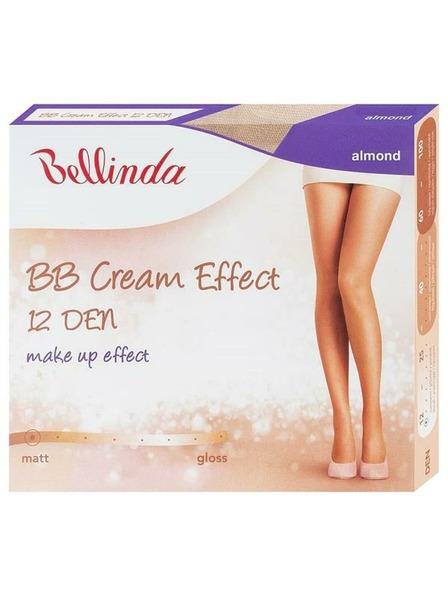 Bellinda BB CREAM 12 DEN - BB cream колготки с гримьорен ефект - almond