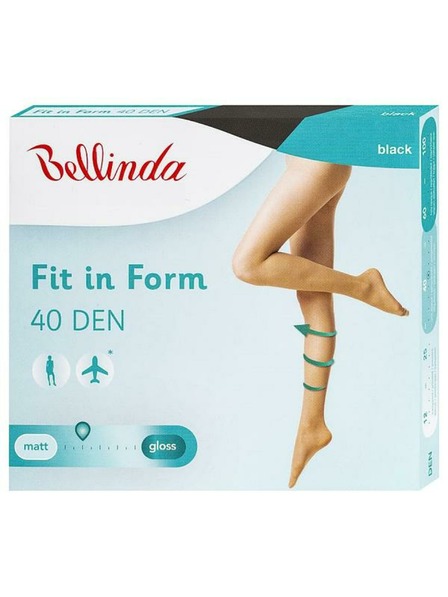 Bellinda FIT IN FORM 40 DEN - Чорапогащи за уморени крака - черно