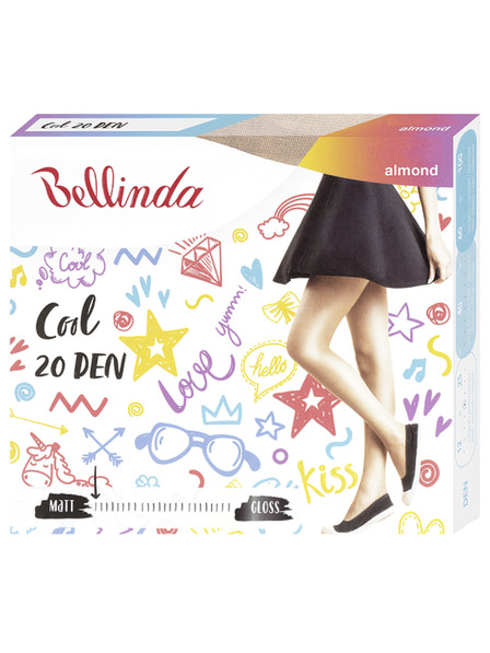 Bellinda COOL 20 DEN - Модни колготки - almond