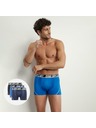 DIM DIM SPORT MICROFIBRE BOXER 3x - Мъжки спортни боксерки 3 броя - черен - син