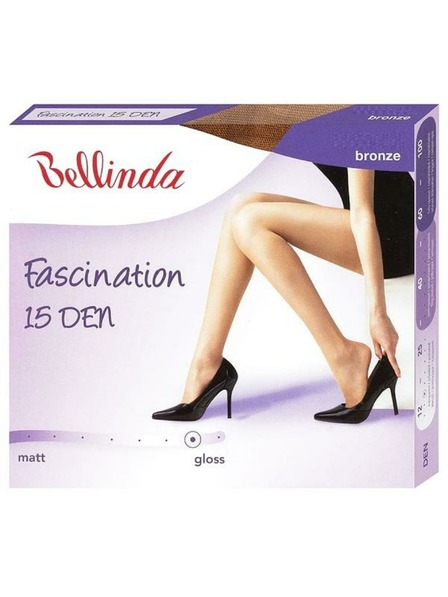 Bellinda Бронзови лъскави чорапогащи Bellinda FASCINATION