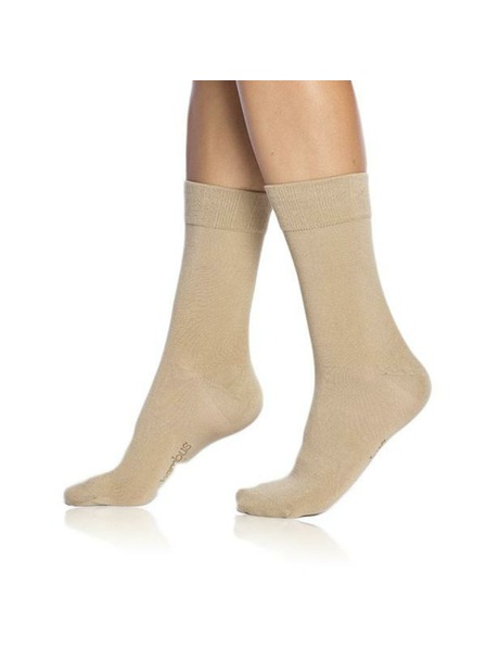 Bellinda Бежови чорапи Bellinda BAMBUS COMFORT