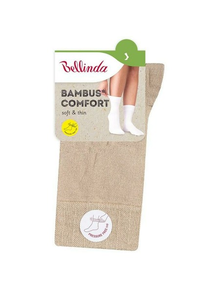 Bellinda Бежови чорапи Bellinda BAMBUS COMFORT