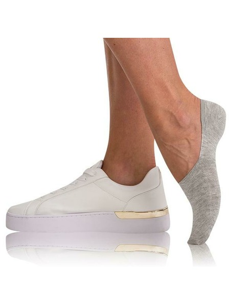 Bellinda Сиви дамски чорапи Bamboo Very Low BELLINDA Bamboo Footie