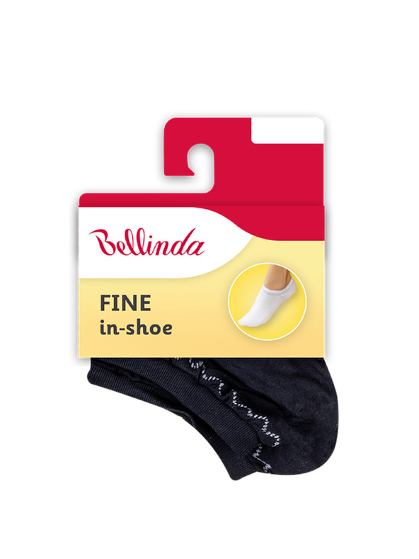 Bellinda Черни дамски чорапи Bellinda FINE IN-SHOE