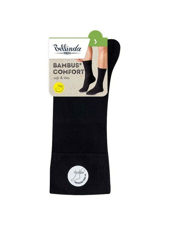 Bellinda Тъмно сини мъжки чорапи Bellinda BAMBUS COMFORT