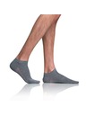 Bellinda Сиви мъжки чорапи Bellinda BAMBUS AIR IN-SHOE