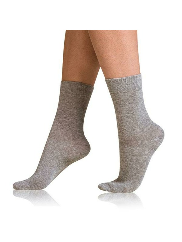 Bellinda Сиви чорапи Bellinda COTTON COMFORT