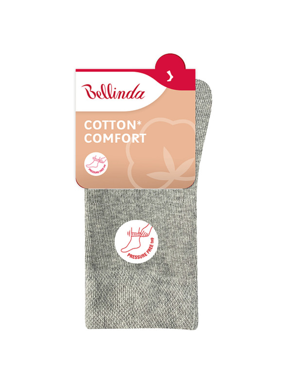 Bellinda Сиви чорапи Bellinda COTTON COMFORT