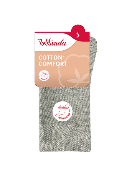Bellinda Сиви чорапи Bellinda COTTON COMFORT