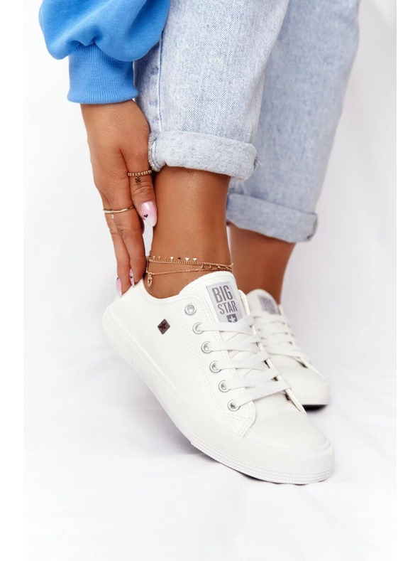 BIG STAR SHOES Дамски маратонки Big Star Classic - бели