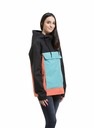 Meatfly Meatfly дамско street яке Noah Mango / Black