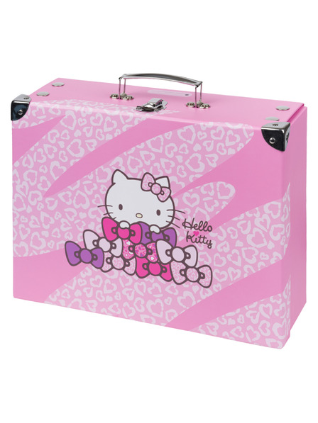 BAAGL  BAAGL Сгъваемо училищно куфарче Hello Kitty Sweet Leopard с метална фиксация