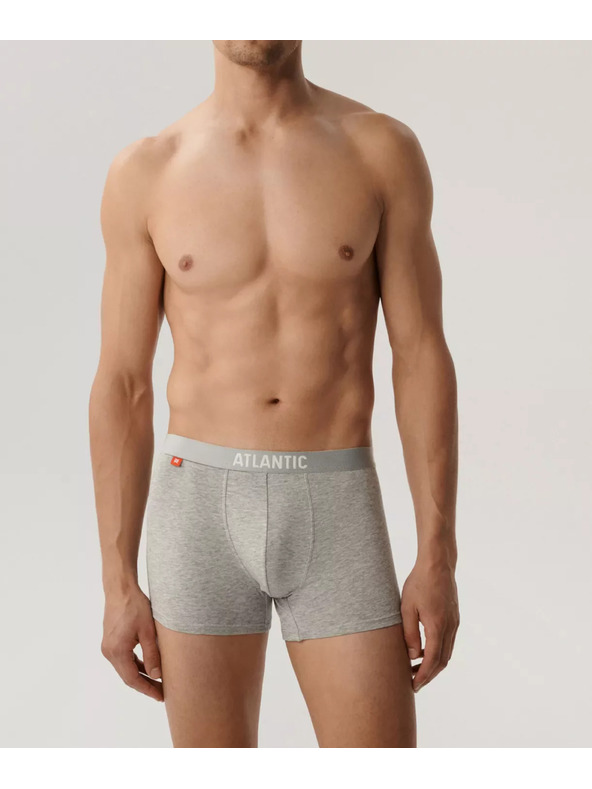 Atlantic 3-PACK Боксерки сиви и черни