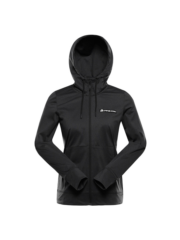 ALPINE PRO Дамска бързосъхнеща суитшърт с cool dry ALPINE PRO ORESA black