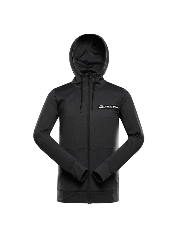 ALPINE PRO Мъжка бързосъхнеща суитшърт ALPINE PRO ORES black