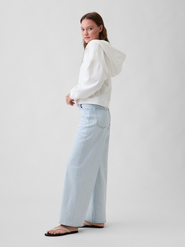 GAP Дънки Mid Rise Wide-Leg GAP