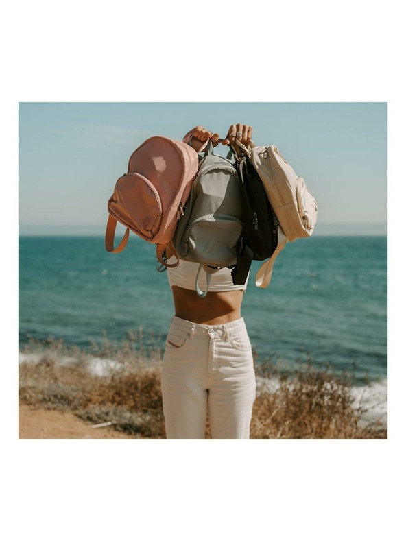 Heys Розова дамска раница Heys Basic Dusty Pink