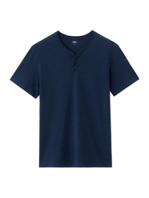 Celio Тениска Меслико с къс ръкав