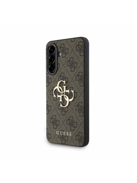 Guess Guess PU 4G Metal Logo Задна корица за Samsung Galaxy A56 Brown